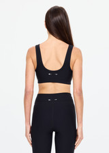 PEACHED HARLEY BRA - BLACK [USW026008]