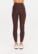 PEACHED 25IN HIGH MIDI PANT - COCOA [USW026058]