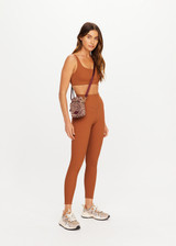THE UPSIDE women’s leopard recycled Javan Lilo Crossbody Bag has an adjustable and removable strap with multi pockets and metal zippers. Made for lifestyle.