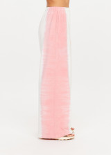 THE UPSIDE women’s tie dye recycled cotton Tokio Wide Leg Pant is designed for a relaxed fit and features side detailing, a high rise waist and side seam pockets. Made for lifestyle.
