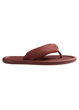 THE UPSIDE women's brown Havaiana Maxi Puffed has a slip-on design, made from flexible Brazilian rubber and features cushioned straps and a platform sole for extra height. Made for everyday wear.