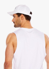 THE UPSIDE LOGO CAP - WHITE [USU56W]