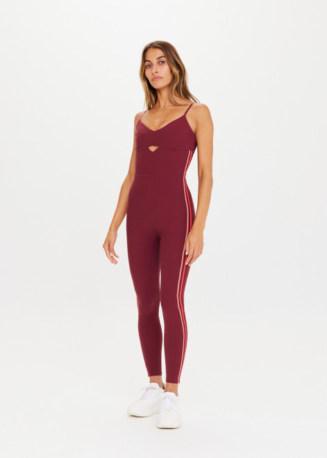 ACADEMY GIA CATSUIT - MULBERRY [USW123098]