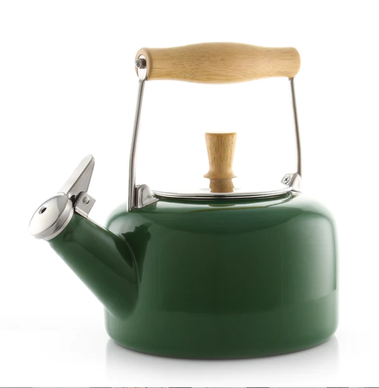 Mr Coffee Alberton Tea Kettle with Lid in Emerald Green