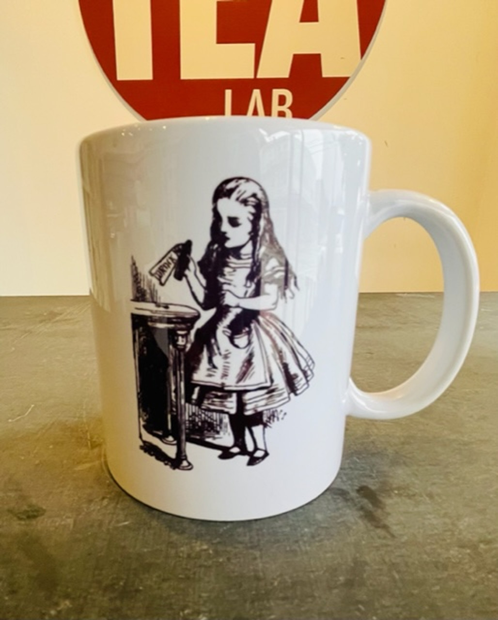 Alice In Wonderland Drink Me Mug - The Tea Lab