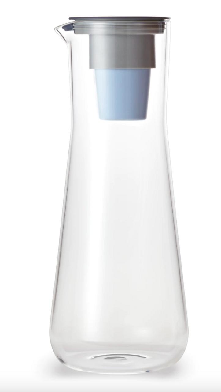 Hydros 5 Cups Gray Water Filtration Carafe