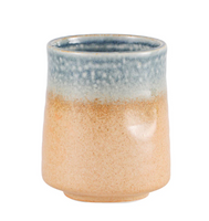 Yunomi Tea Cup Reactive Glaze 9 fl oz Ao Nagashi by Urban Tokyo Yunomi Tea Cup Reactive Glaze 9 fl oz Ao Nagashi by Urban Tokyo