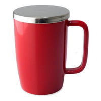 Dew Brew-in-18oz Mug by ForLife: Red Dew Brew-in-18oz Mug by ForLife: Red