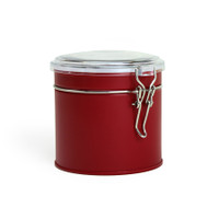4oz. Latch Tin-Red 4oz. Latch Tin-Red