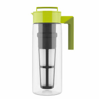 Iced Tea Maker with Patented Flash Chill Technology by Takeya-Avocado
