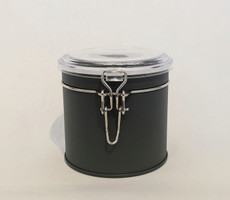 4oz. Latch Tin-Gray 4oz. Latch Tin-Gray