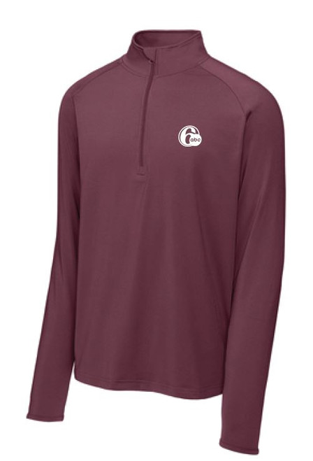 6abc Women's Sport-Tek® Sport-Wick® Stretch 1/2-Zip Pullover 