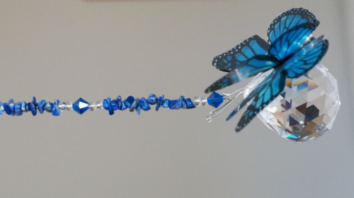 Butterfly Suncatcher - Lapis Lazuli