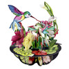 3D Pop-Up Card - Hummingbirds Pirouettes Card - Luxury Birthday Card for Her, Mum, Grandma, Someone Special