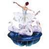 3D Pop-Up Card - Swan Lake Ballet Spinning Pirouette Card - Luxury Greetings Card For Her, For Birthday, For Mother's Day