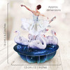 3D Pop-Up Card - Swan Lake Ballet Spinning Pirouette Card - Luxury Greetings Card For Her, For Birthday, For Mother's Day