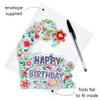 Pendulum Cards - Happy Birthday - Floral