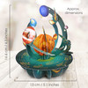 3D Pop-Up Card - Solar System Spinning Pirouette Card - Luxury Greetings Card For Kids, For Boys, For Girls, For Any Occasion