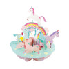 3D Pop-Up Card - Birthday Unicorn Spinning Pirouette Card - Luxury Greetings Card For Kids, For Girls, For Birthday