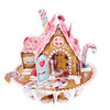 3D Pop-Up Christmas Card - Gingerbread House Pirouettes Card - Luxury Holiday Card for Family, Kids, Someone Special, Him, Her