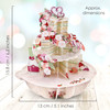 3D Pop-Up Card - Cut The Cake Spinning Pirouette Card - Luxury Greetings Card For Her, For Him, For Wedding, For Anniversary