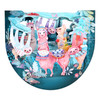 3D Pop-Up Card - Llamas and Sloths Pop n' Rock Card - Luxury Greetings Card For Kids, For Him, For Her, For Birthday
