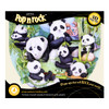 3D Pop-Up Card - Pandas Pop n' Rock Card - Luxury Greetings Card For Kids, For Him, For Her, For Birthday