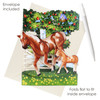 Swing Cards - Horse and Foal