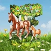 Swing Cards - Horse and Foal