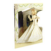 3D Pop-Up Card Wedding Swing Card - Luxury Wedding Card for Him, Her, Couple, Someone Special, Newly Wed, Married Couple