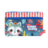 Bangoberry - Flat Pencil Case with Pocket - Remy Raccoon:9198
