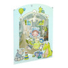 3D Pop-Up Card Baby Boy Swing Card - Luxury Card for New Mum, New Dad, New Parents