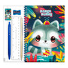 Bangoberry - A5 Notebook with Stationery - Remy Raccoon:9324