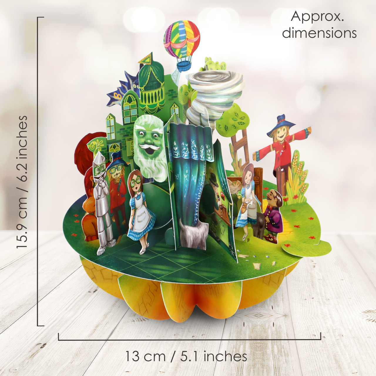 SANTORO Pirouette, Carte de vœux pop-up 3D – Brouette de fleurs – Pour SANTORO Pirouette, Carte de vœux pop-up 3D – Brouette de fleurs – Pour