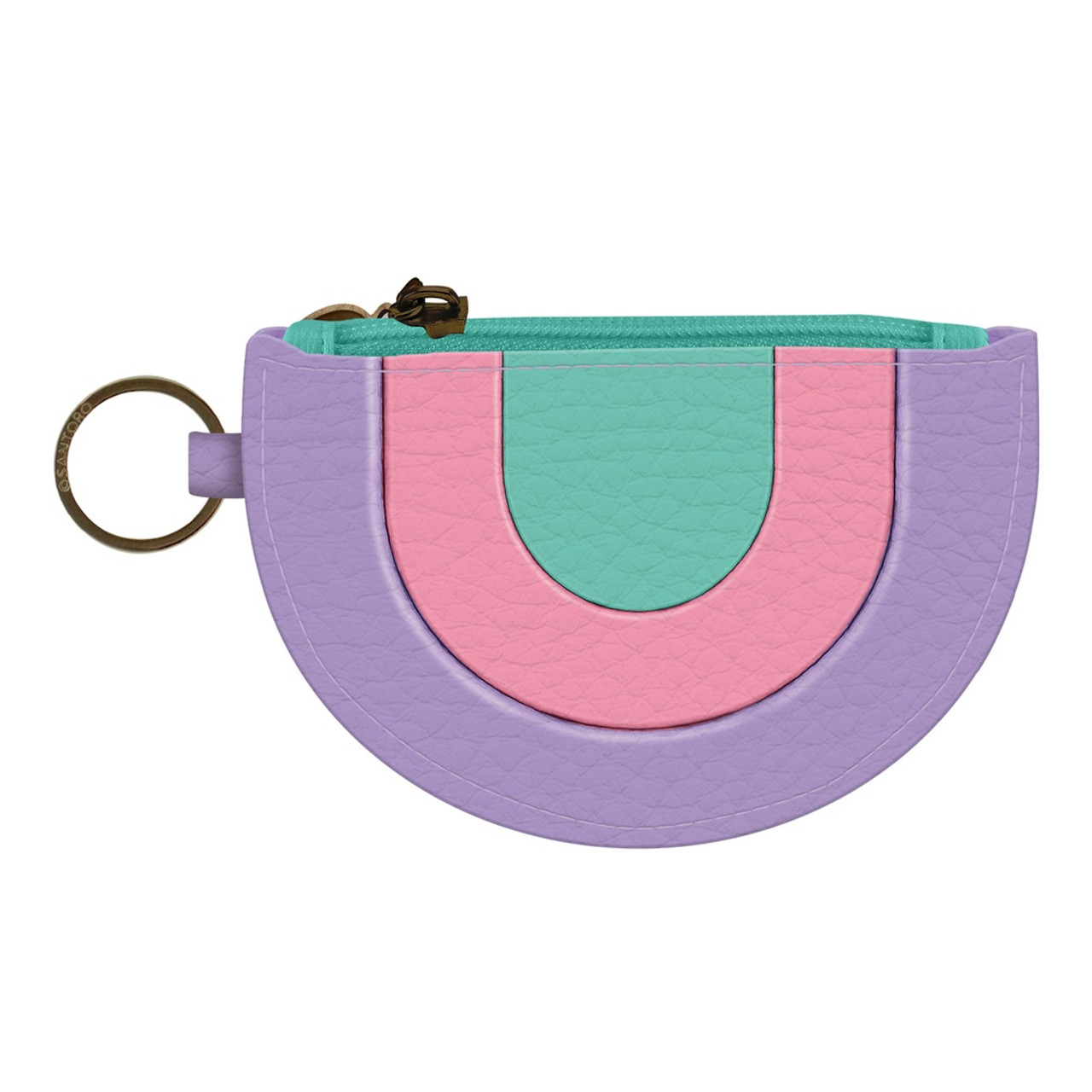 Purple Axolotl Jelly Coin Purse Keychain | Claire's US