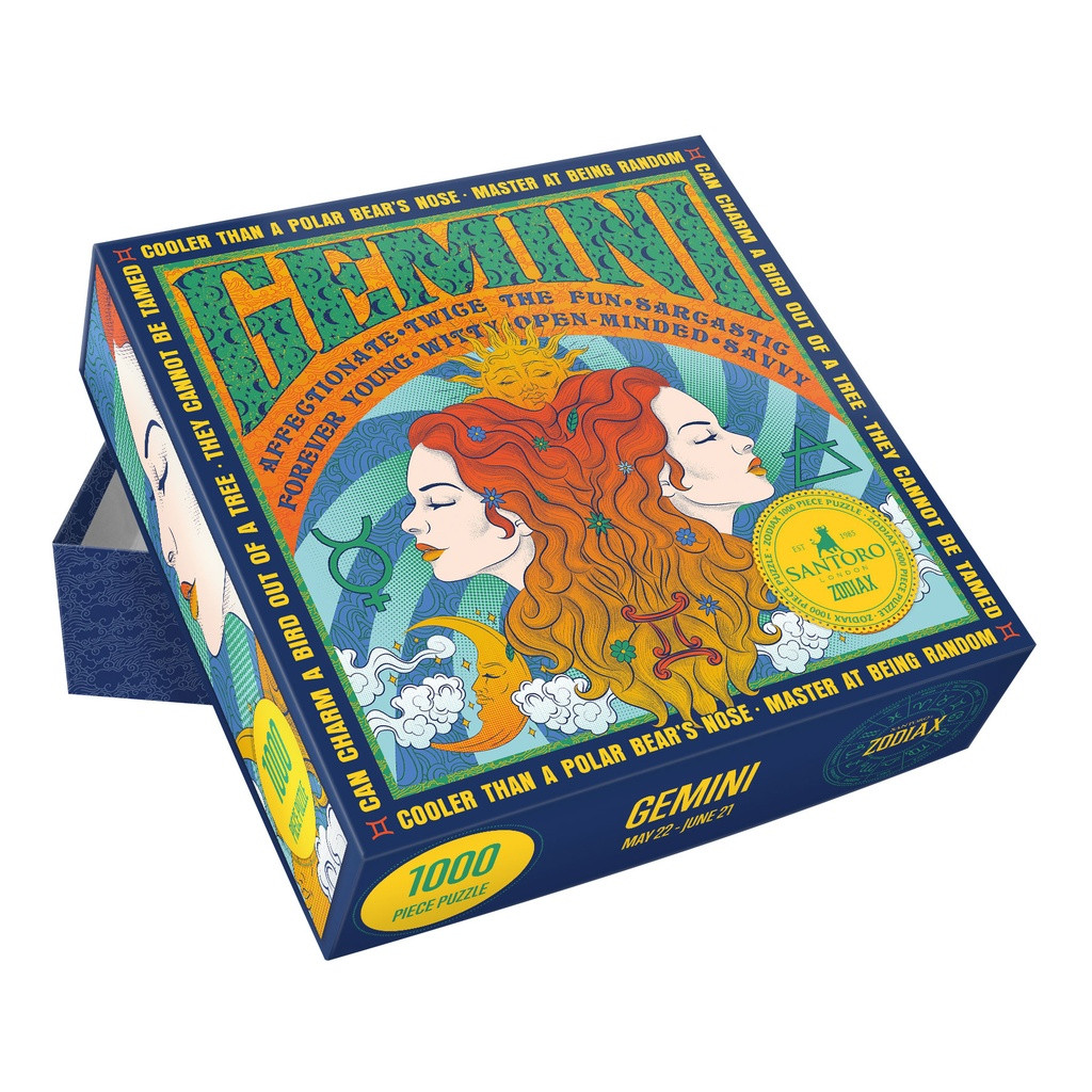 Zodiax - Puzzle - Gemini - Santoro London