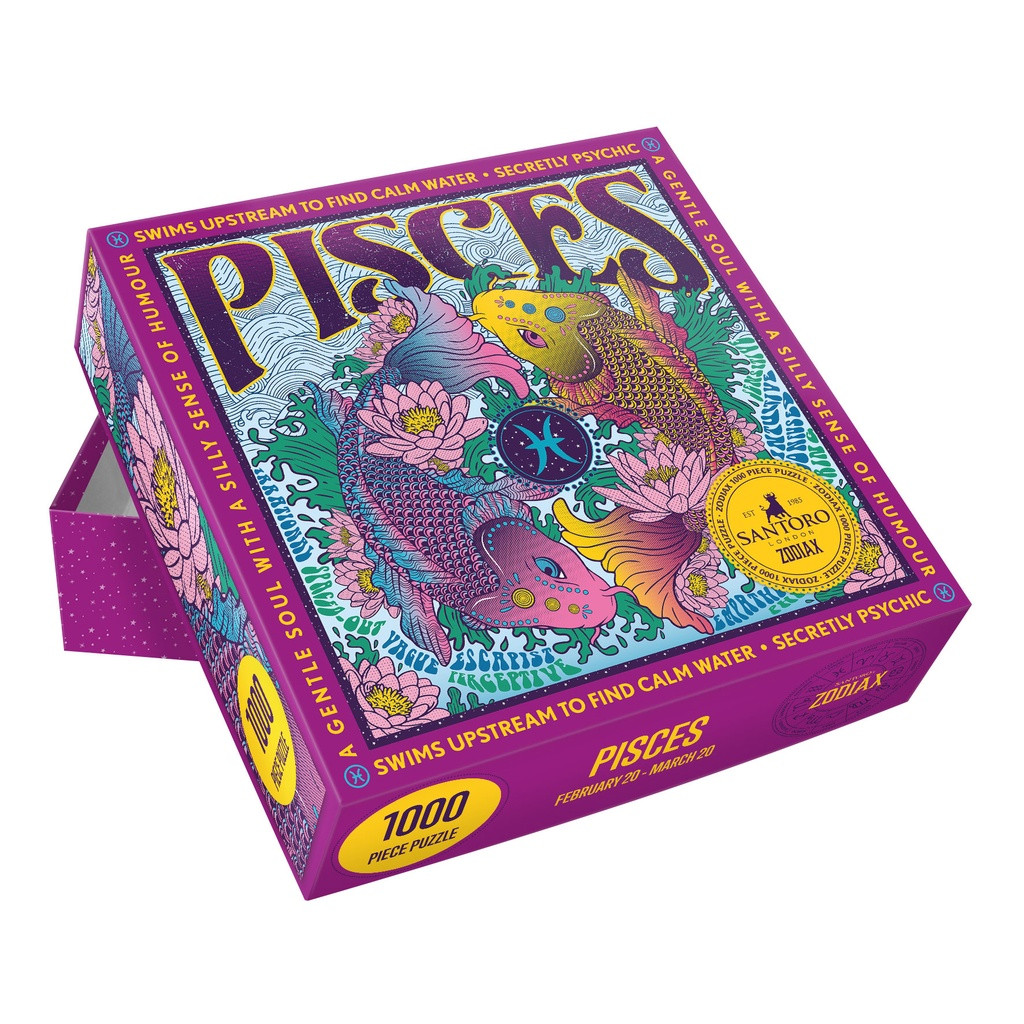 Zodiax - Puzzle - Pisces - Santoro London