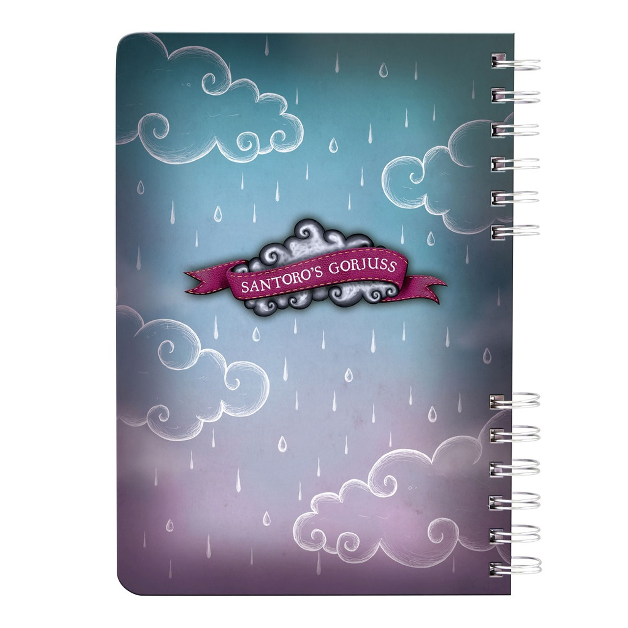 Gorjuss - Wirobound Notebook - Little Storm Cloud - Santoro