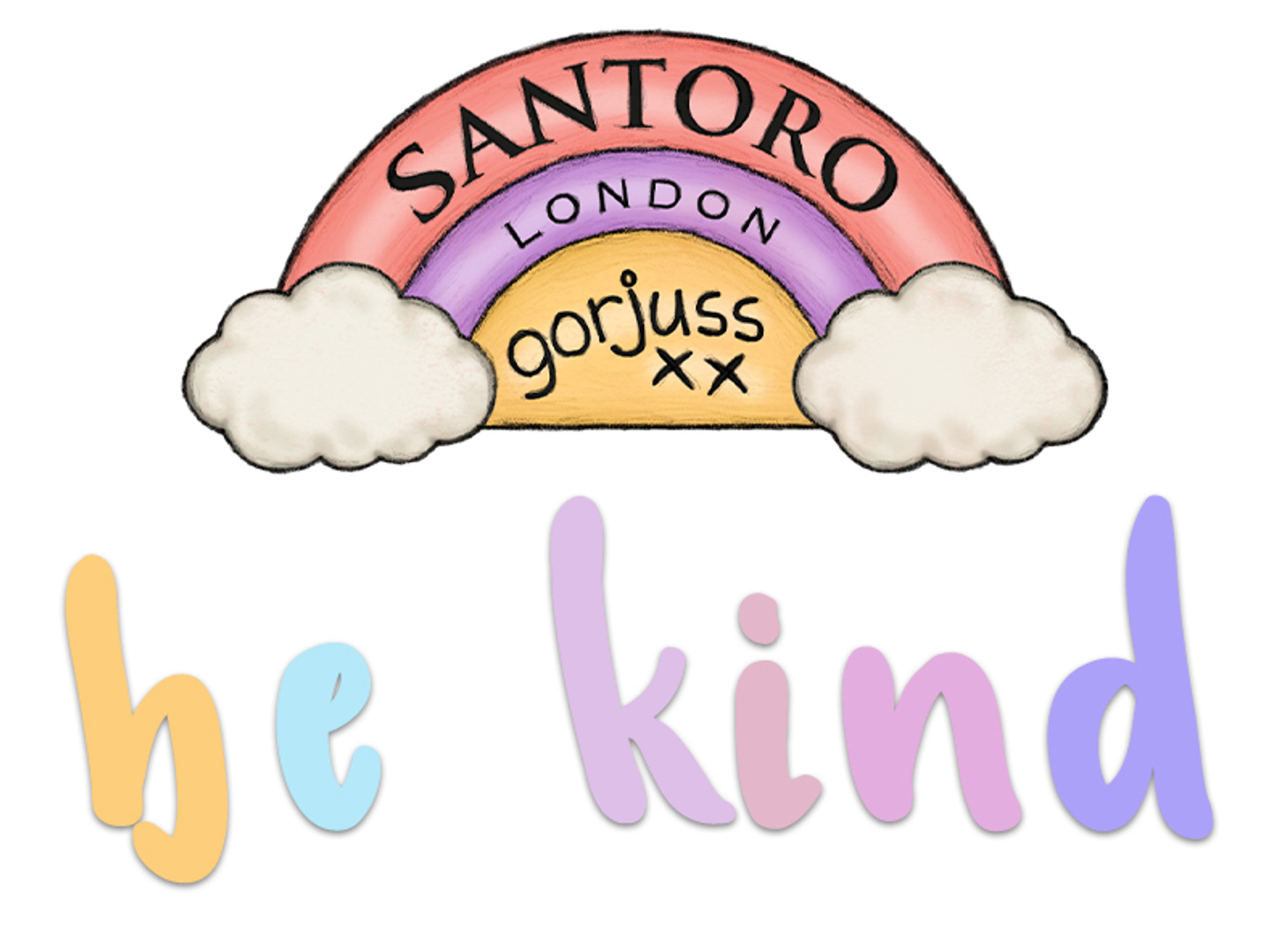 Santoro Zaino Trolley Scuola Gorjuss Be Kind To All Creatures