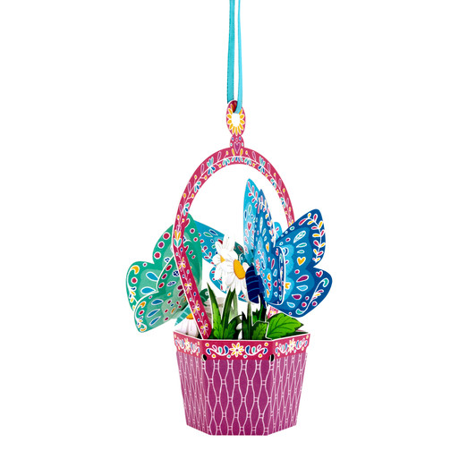 Chandeliers Cards - Butterfly Basket - Daisy