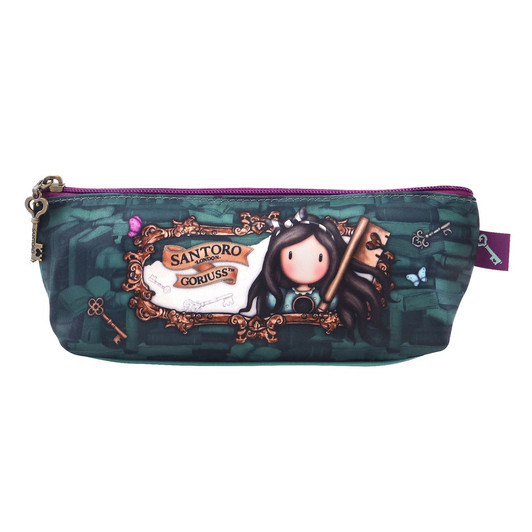 Gorjuss Through The Looking Glass Cheshire Cat Small Accessory Case