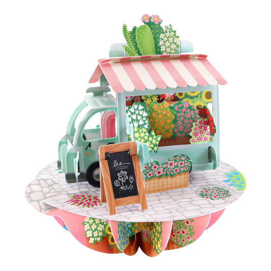 Santoro Pirouettes 3D Pop-Up Karte Lebkuchenhaus – Dreidimensionale Papierskulptur Als Besonderes Geschenk