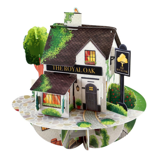 Pirouettes Card - The Royal Oak Pub:9742