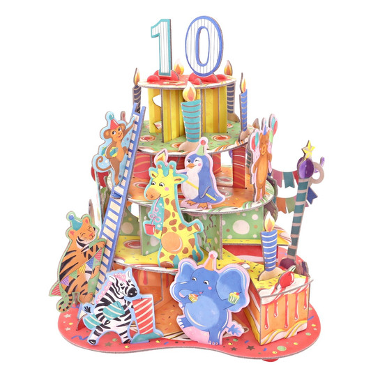 Pop and Build Countdown - Party Animals:9907