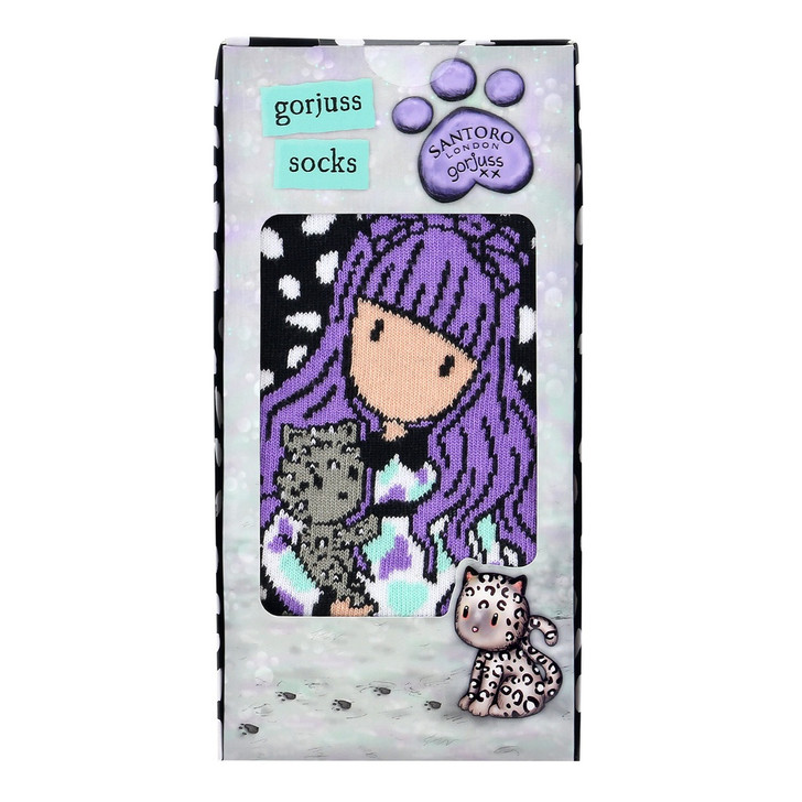 Gorjuss - Socks in a Gift Box - Smitten Kitten:5987