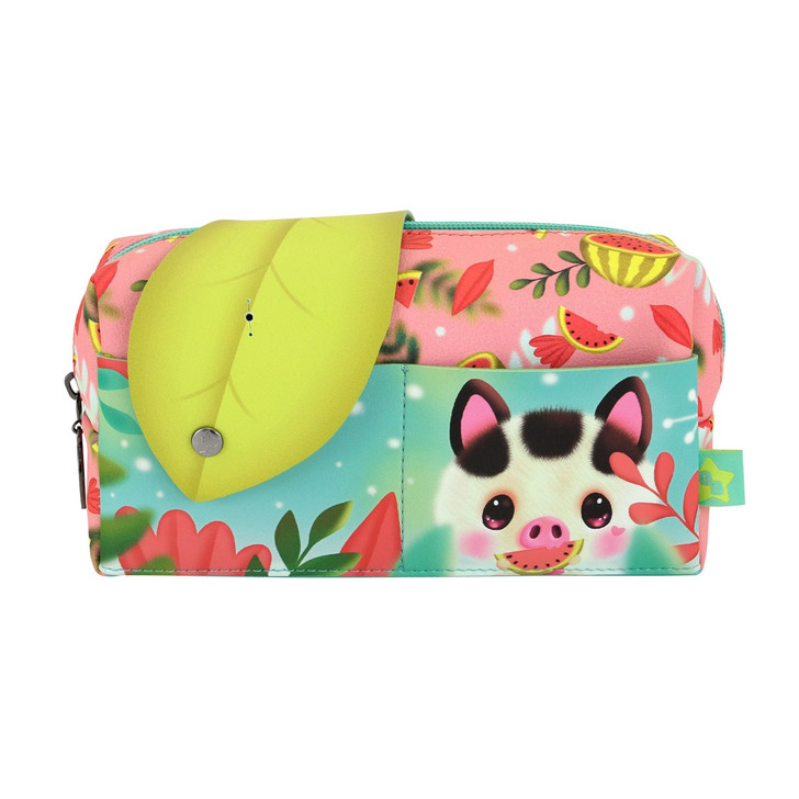Bangoberry - Pocket Pencil Case - Piggy Pig