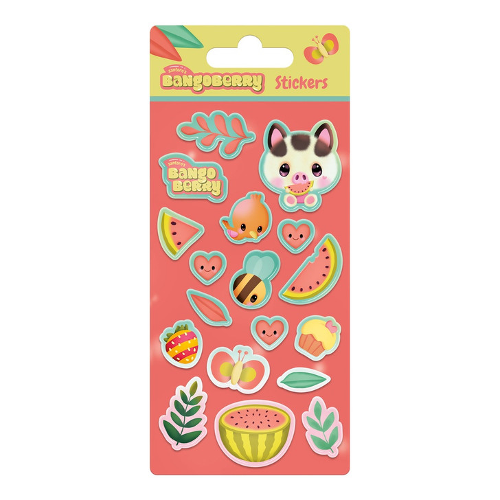 Bangoberry - Puffy Sticker Pack - Piggy Pig