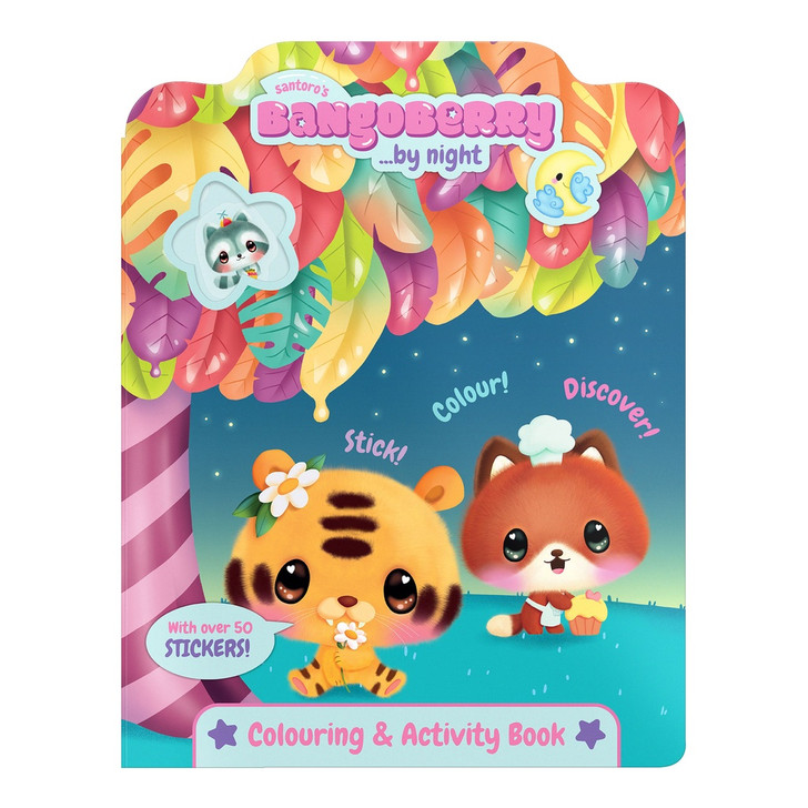 Bangoberry - Colouring and Activity Book - By Night:8695