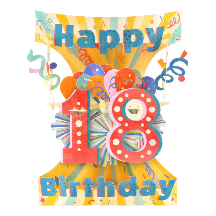 Swing Cards - 18 - Happy Birthday