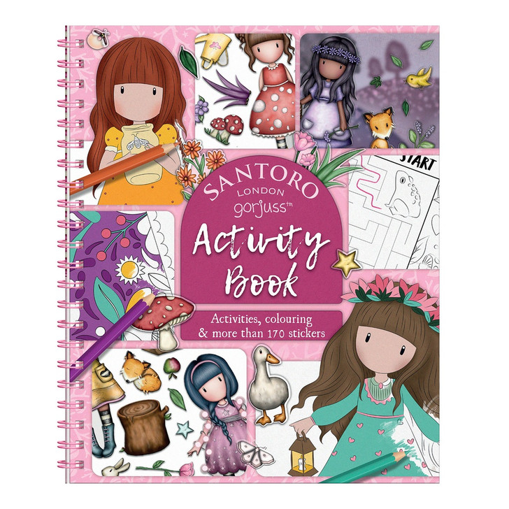 Gorjuss - Activity Book - In The Forest - Santoro London